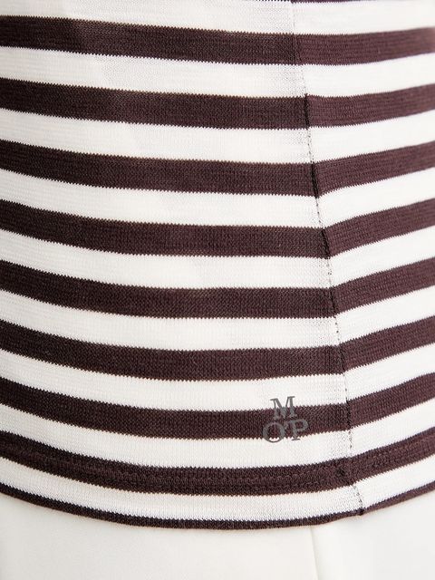 Marc O'Polo longsleeve bawełniany kolor brązowy 510219652597