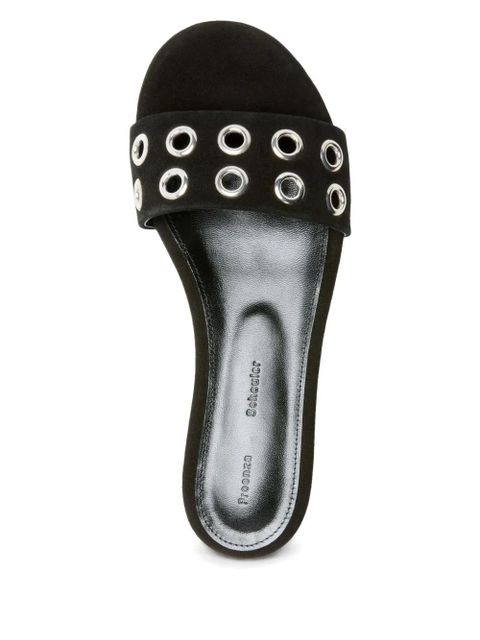 Proenza Schouler Grommet slides - Black