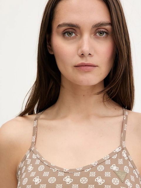 Guess top PEONY kolor beżowy V5YP11 MC03W