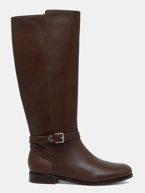 Lauren Ralph Lauren kozaki skórzane Brooke Tll 2 - zdjęcie produktu nr 1