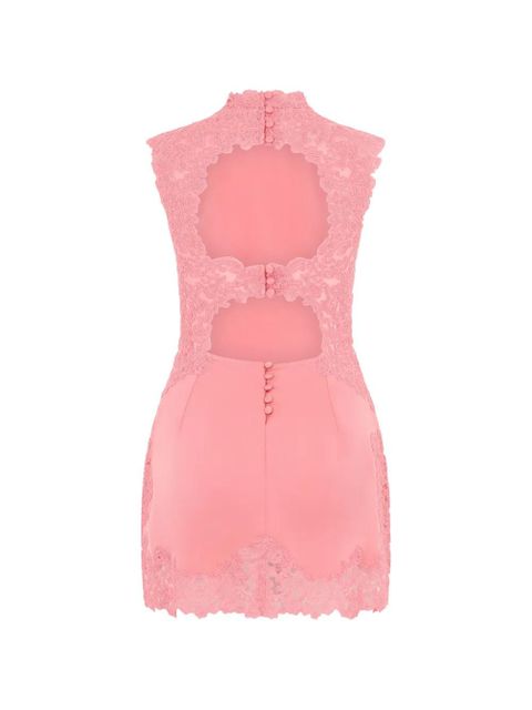 Cult Gaia Riti lace-panelled cut-out mini dress - Pink - zdjęcie produktu nr 2