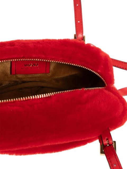 Versace mini Tag Bowling shoulder bag - Red - zdjęcie produktu nr 2