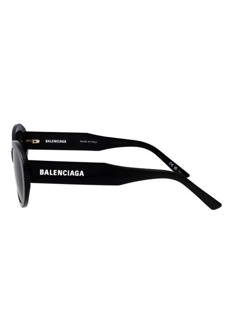Balenciaga Eyewear oval-frame sunglasses - Black