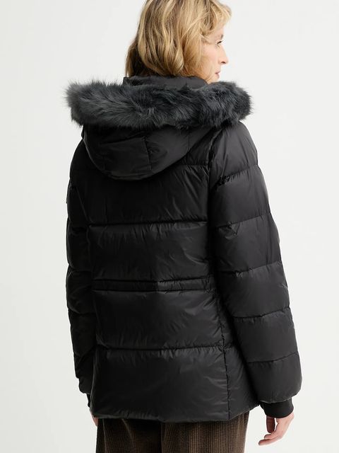 Calvin Klein kurtka puchowa kolor czarny zimowa LV044D544G - zdjęcie produktu nr 2