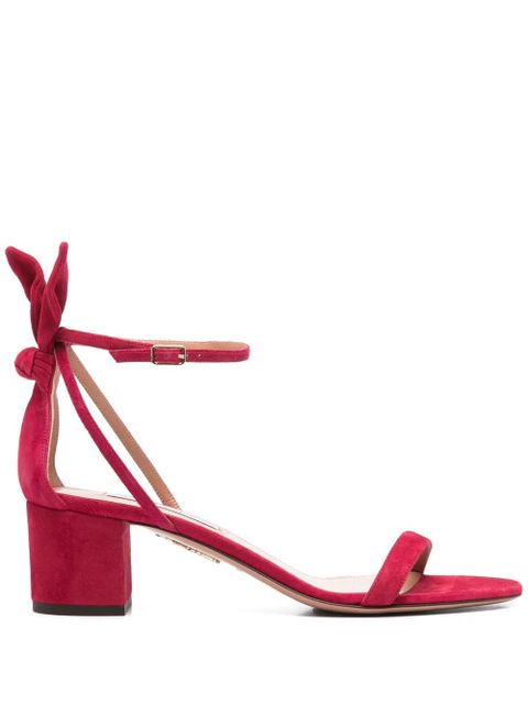 Aquazzura 55mm Bow Tie sandals - Pink - zdjęcie produktu nr 1