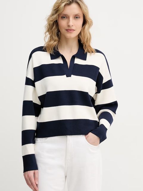 United Colors of Benetton sweter damski z wiskozy - zdjęcie produktu nr 2