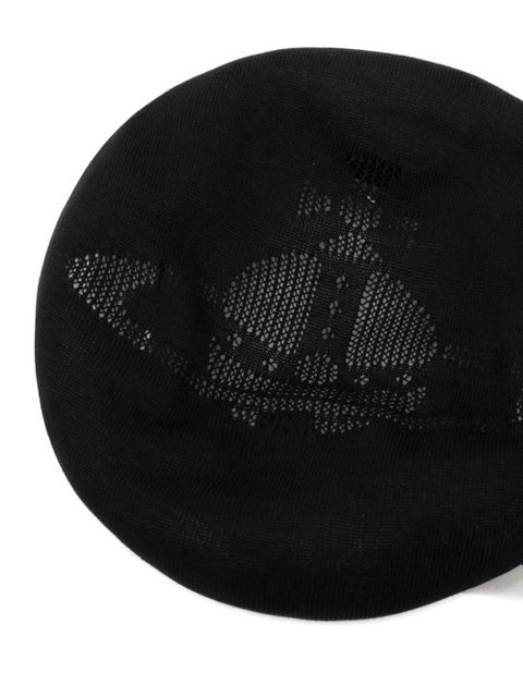 Vivienne Westwood Thermo beret - Black