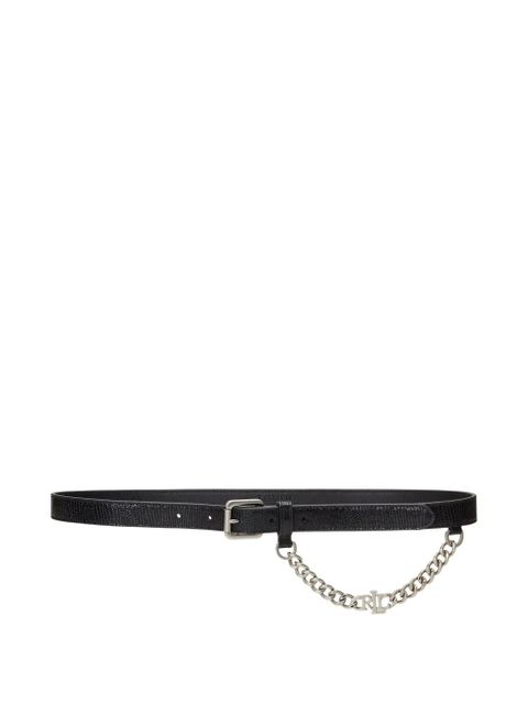 Lauren Ralph Lauren chain-detail buckle belt - Black - zdjęcie produktu nr 1
