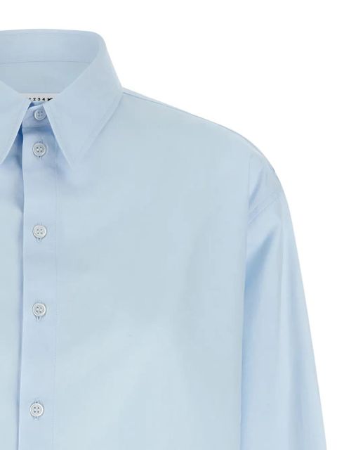 MM6 Maison Margiela poplin shirt - Blue