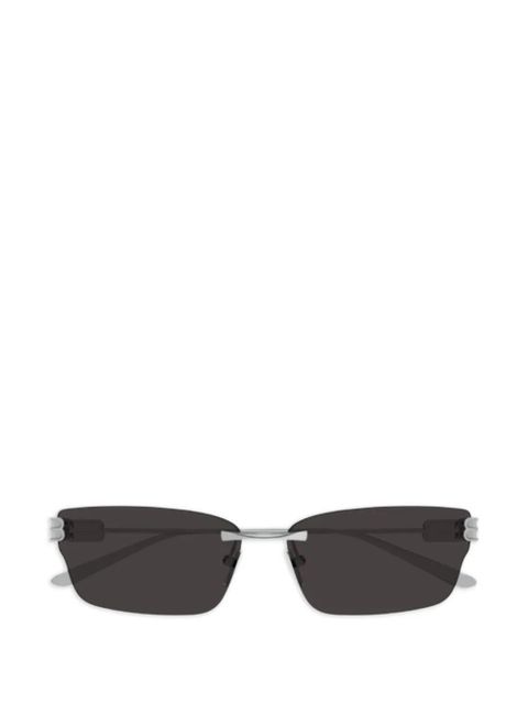 Balenciaga Eyewear logo-detail sunglasses - Silver - zdjęcie produktu nr 1