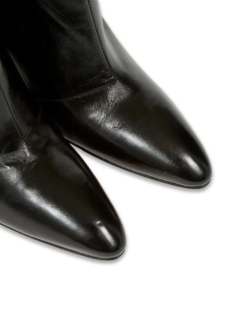 Maison Margiela point-toe boots - Black