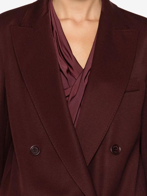 Max Mara double-breasted blazer - Red