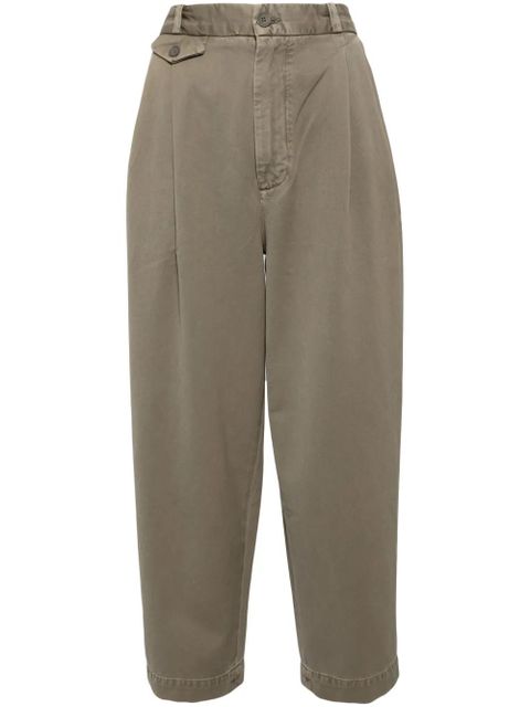 AGOLDE Becker baggy tapered trousers - Green - zdjęcie produktu nr 1