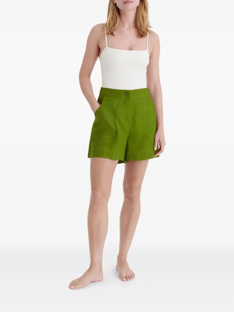ERES Correct high-waisted shorts - Green - zdjęcie produktu nr 2