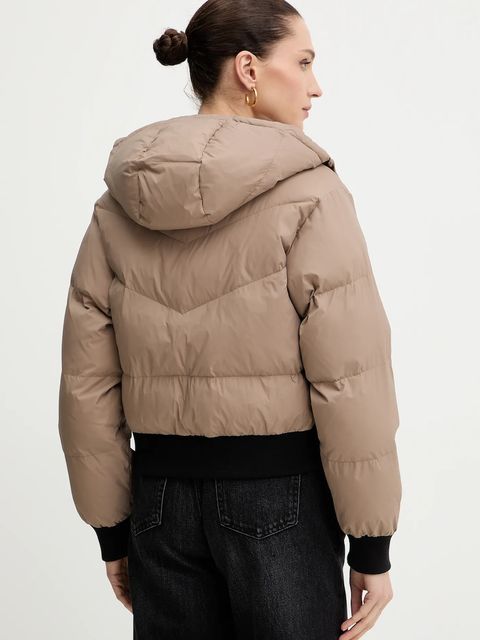 Levi's kurtka kolor beżowy zimowa 003FW