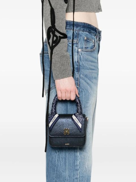 AMIRI scarf-handle tote bag - Blue - zdjęcie produktu nr 2