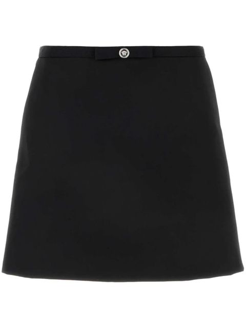 Versace wool mini skirt - Black - zdjęcie produktu nr 1