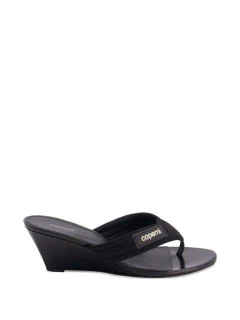 Coperni thong wedge sandals - Black - zdjęcie produktu nr 1