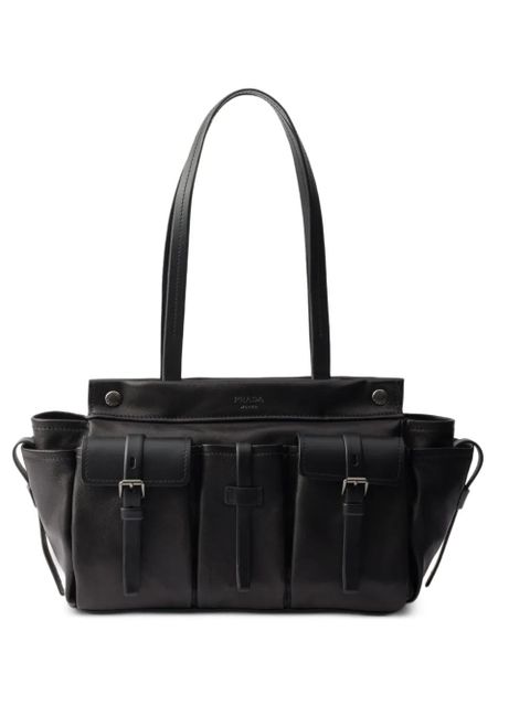 Prada pocket tote bag - Black