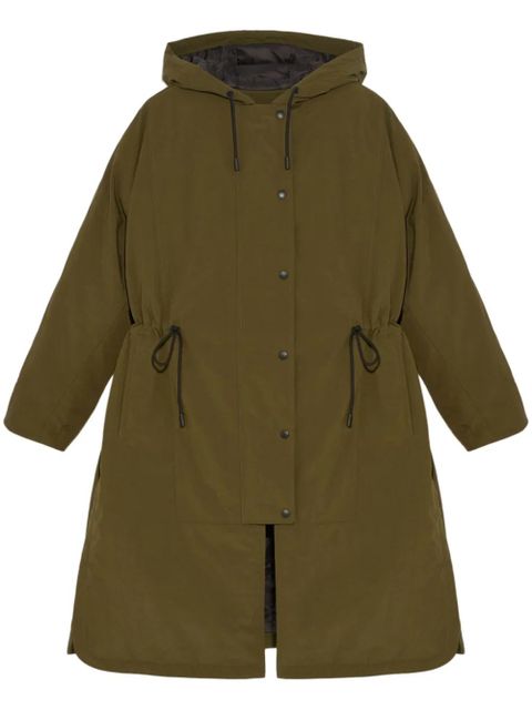 Yves Salomon hooded coat - Green - zdjęcie produktu nr 1