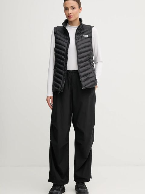 The North Face bezrękawnik Huila kolor czarny przejściowy NF0A8DW5JK31 - zdjęcie produktu nr 2