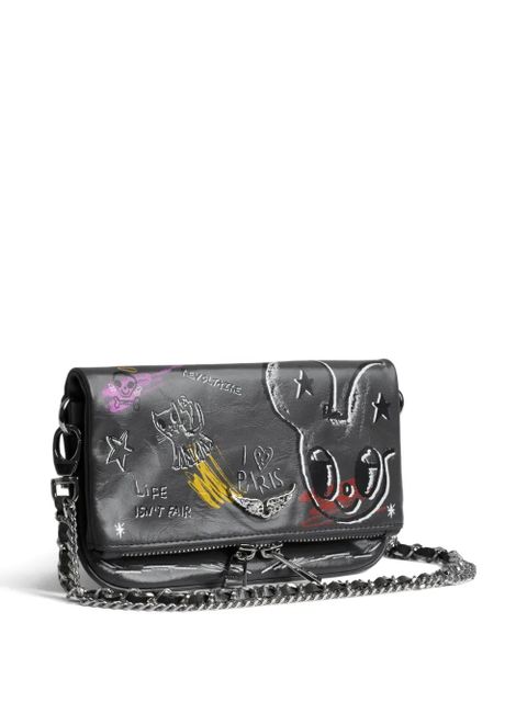 Zadig&Voltaire x Humberto Cruz Rock Nano clutch bag - Black - zdjęcie produktu nr 2