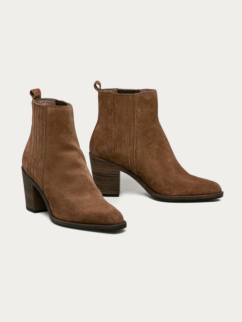 Tamaris - Botki zamszowe - zdjęcie produktu nr 2