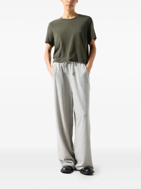 American Vintage Zofbay drawstring print-patch track pants - Grey - zdjęcie produktu nr 2