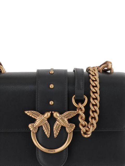 PINKO Love One chain shoulder bag - Black