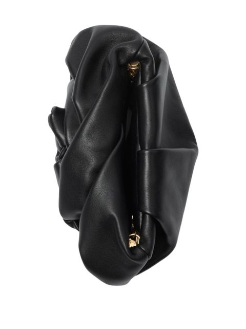 Burberry Rose leather clutch bag - Black