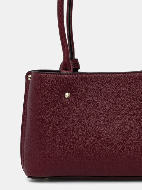 Guess torebka MERIDIAN kolor bordowy HWBG69 74090