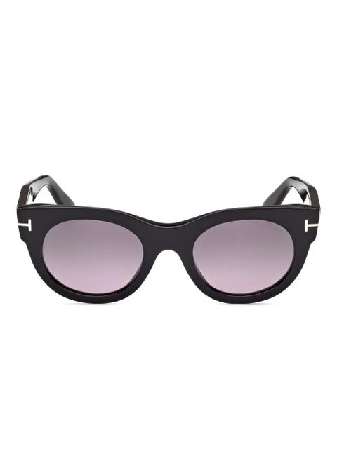TOM FORD Eyewear round-frame sunglasses - Black - zdjęcie produktu nr 1
