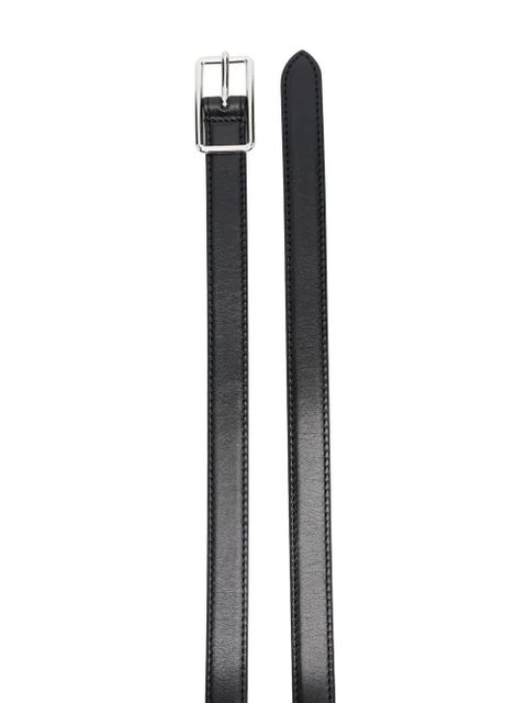 Alexander McQueen leather buckle belt - Black - zdjęcie produktu nr 2