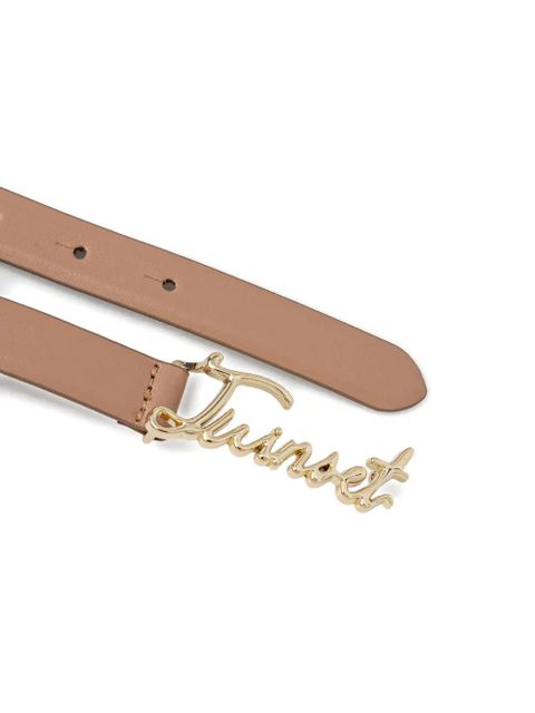 TWINSET logo-buckle belt - Neutrals - zdjęcie produktu nr 2