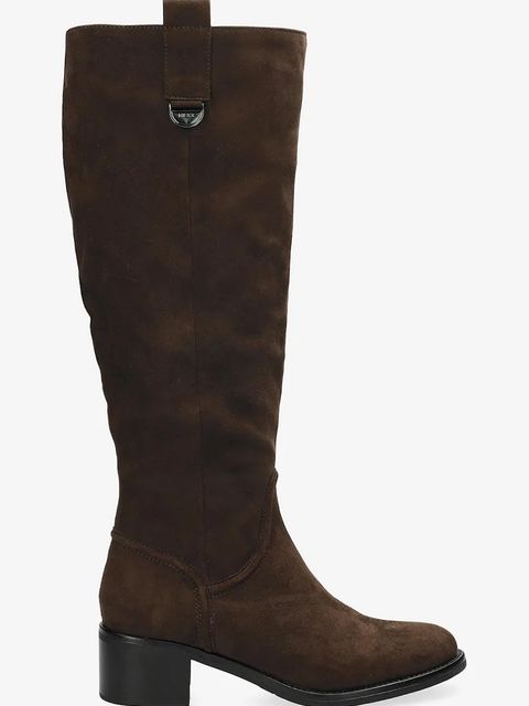 Mexx kozaki SABI RUTH damskie kolor brązowy na płaskim obcasie MI001801353W-01 - zdjęcie produktu nr 1