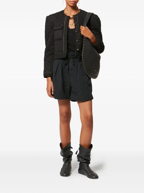 MARANT ÉTOILE Vania buttoned jacket - Black - zdjęcie produktu nr 2