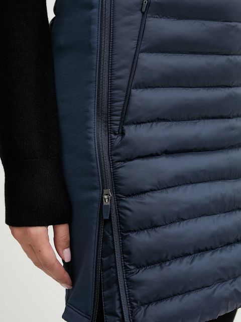 Jack Wolfskin spódnica sportowa ROUTEBURN PRO kolor granatowy mini prosta A65184