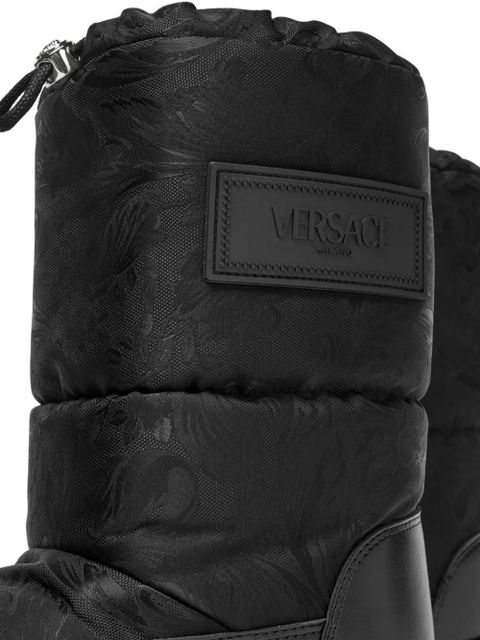 Versace Barocco Milano boots - Black