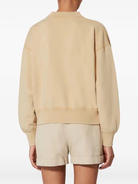 ISABEL MARANT logo-print sweatshirt - Neutrals