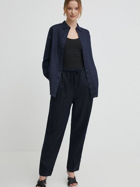 Lauren Ralph Lauren koszula lniana - zdjęcie produktu nr 2