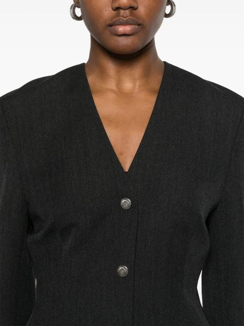 Nanushka wool blazer - Grey - zdjęcie produktu nr 2