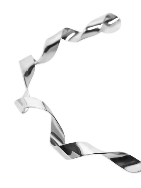 DRIES VAN NOTEN twist necklace - Silver