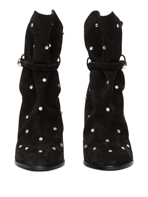 ISABEL MARANT 90mm Lolya boots - Black