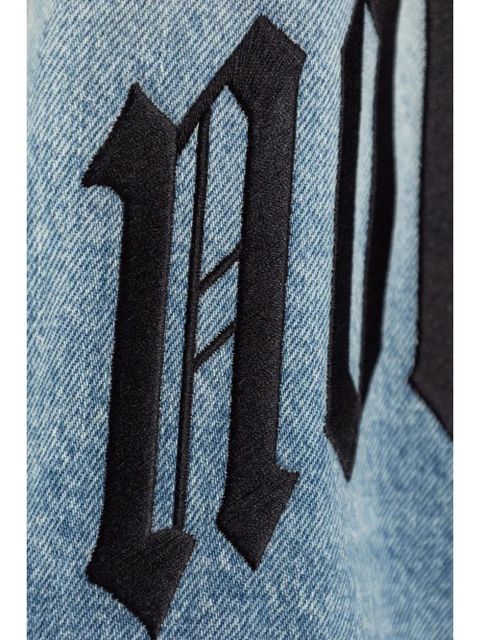 Balenciaga washed denim jacket - Blue