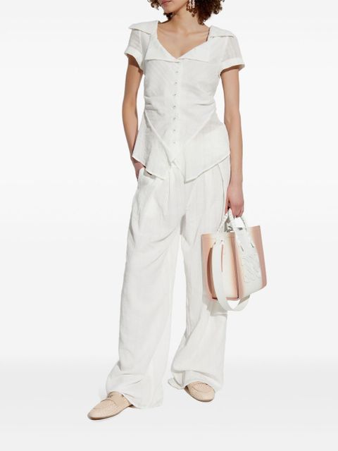 Cult Gaia cotton shirt - White - zdjęcie produktu nr 2