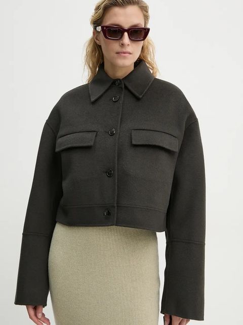 Nanushka kurtka wełniana NEVELLE - zdjęcie produktu nr 1