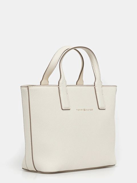 Tommy Hilfiger torebka kolor beżowy AW0AW17448 - zdjęcie produktu nr 2