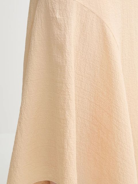 AERON sukienka GALE kolor beżowy maxi rozkloszowana DR580571