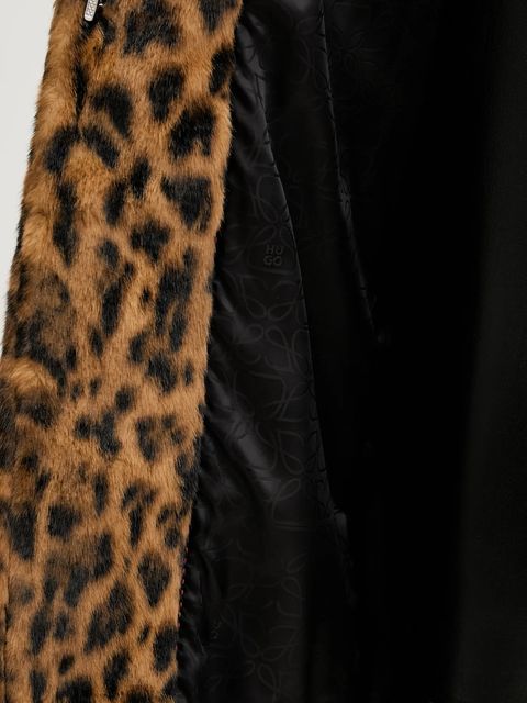 HUGO płaszcz kolor brązowy 50547609