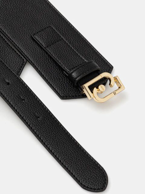 Liu Jo pasek damski kolor czarny AA5236 E0058